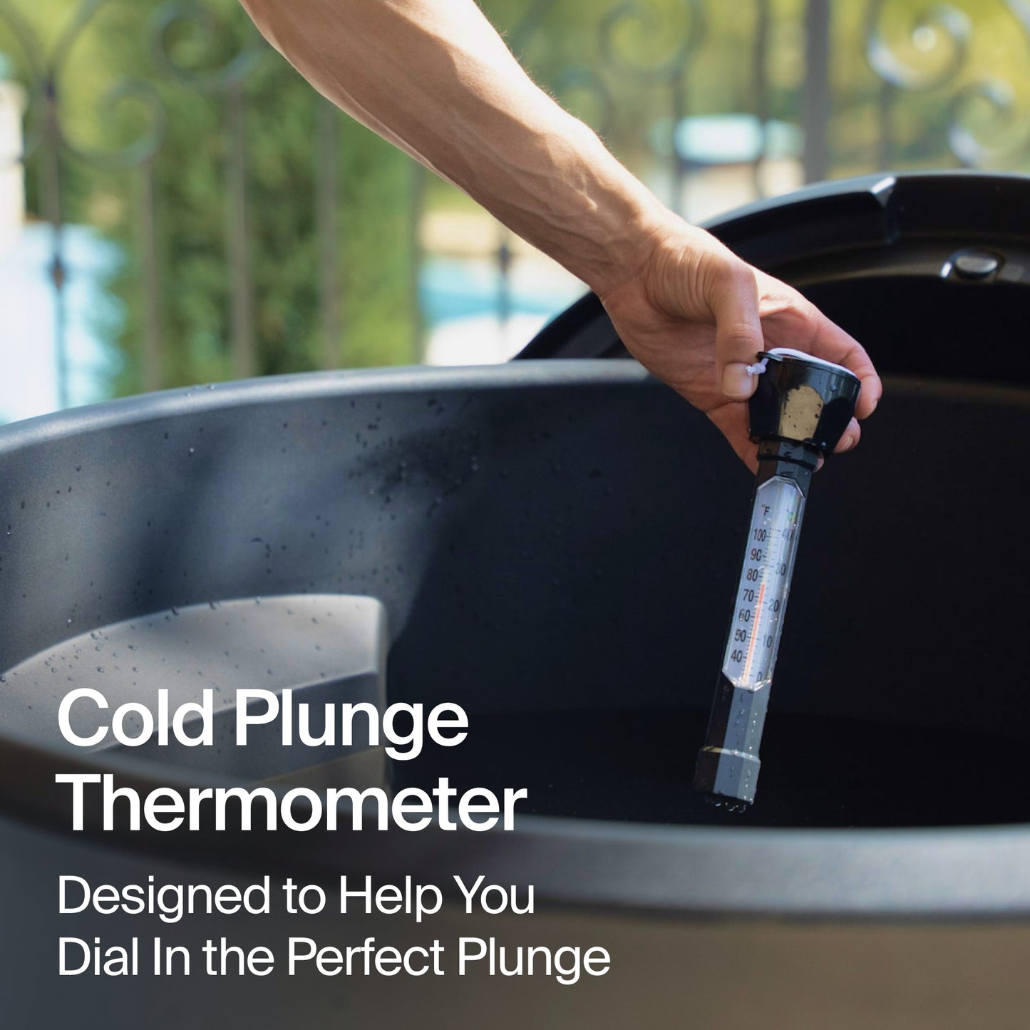 Ice Barrel Thermometer