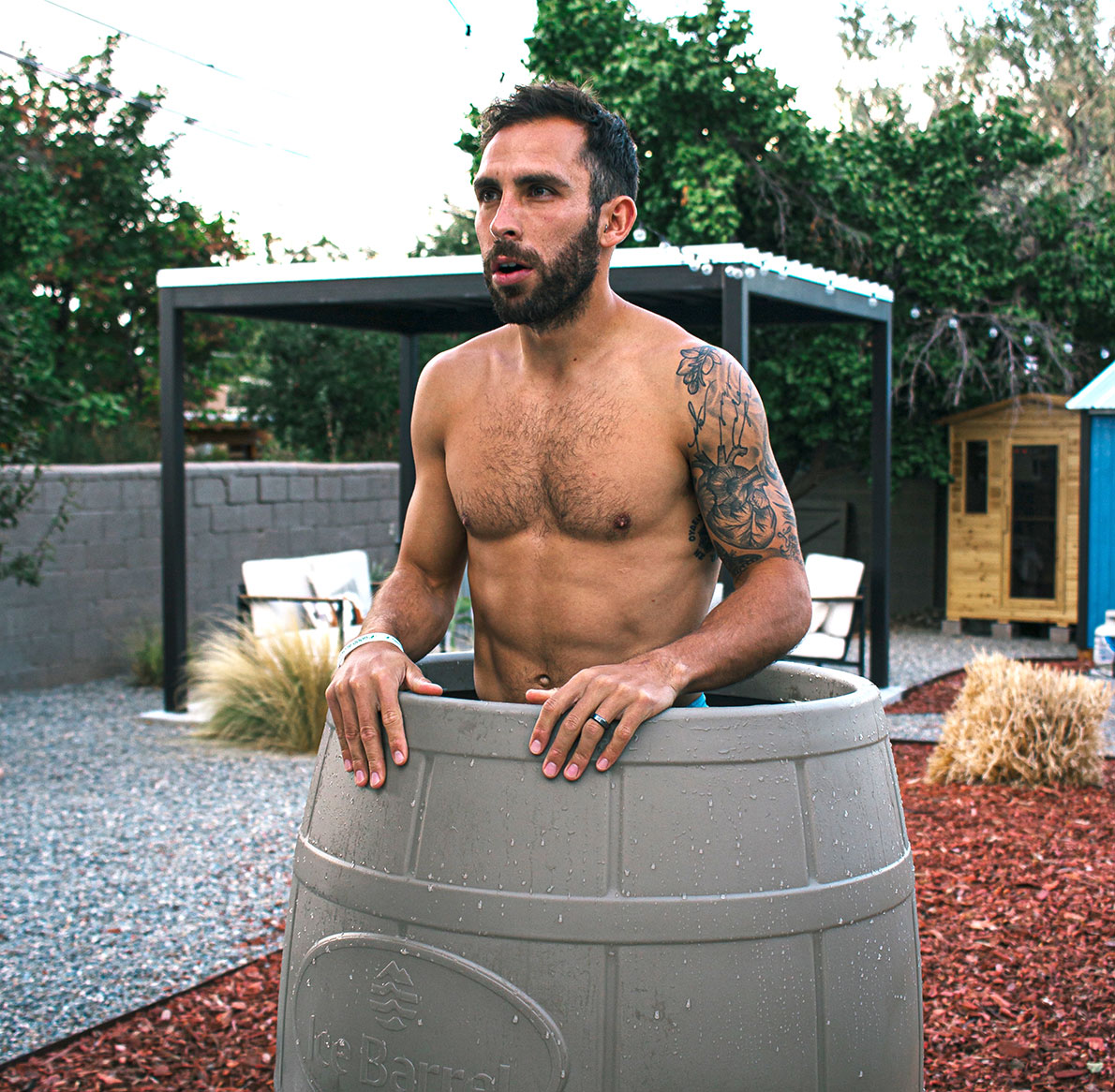 Ice Barrel Cold Water Therapy