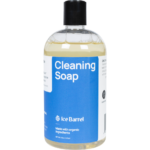 Bottle of cleaning soap
