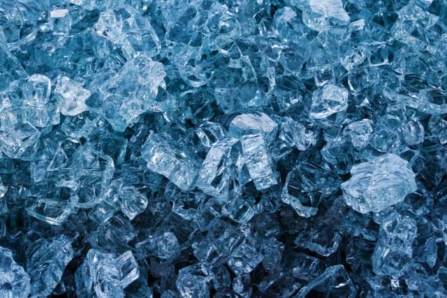 many ice cubes